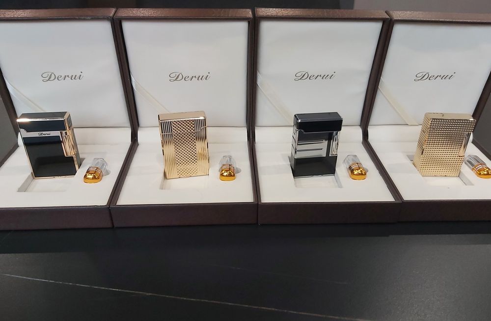 Луксозна газова запалка Derui