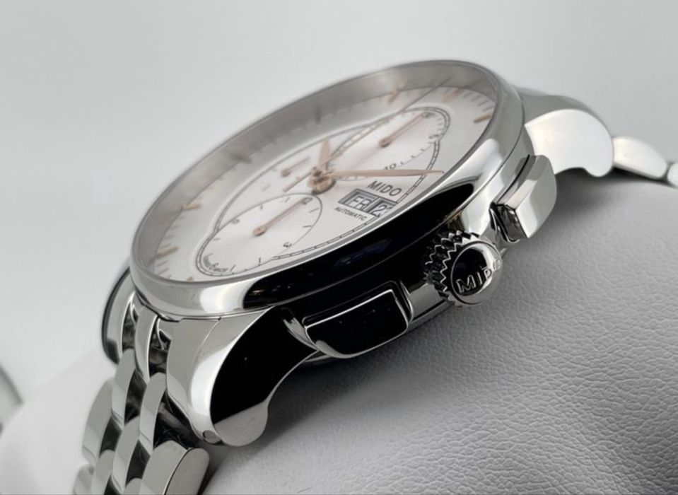 Mido Baroncelli Chronograph Automatic M8607.4.10.1 – Swiss Made Schimb Tudor Omega