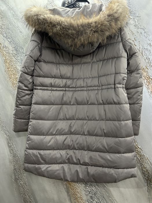 Geaca iarna  Trusardi Jeans cu blana naturala , autentica
