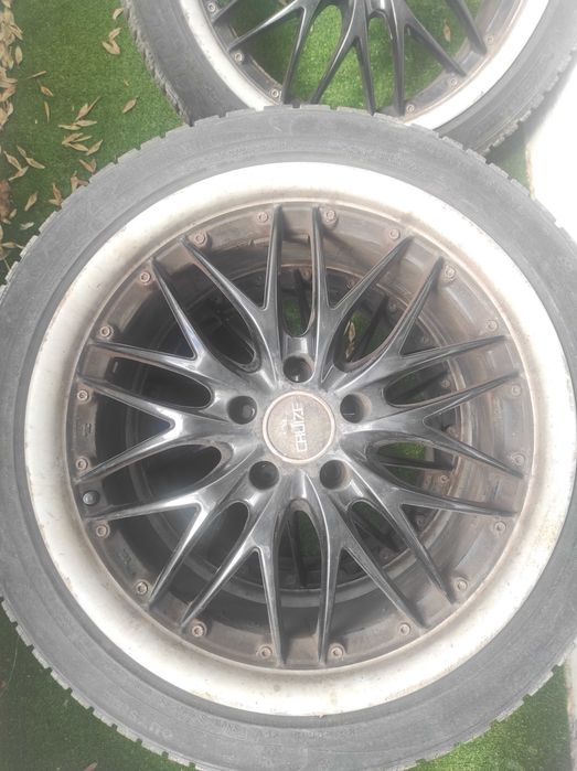 4броя джанти 18 5*112 ЕТ32 с 2 броя гуми