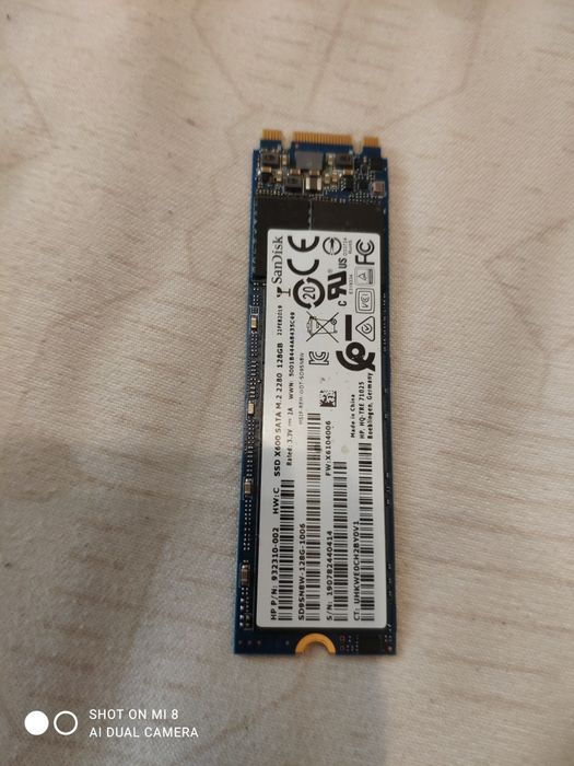 HP 14ck0805no/ SSD M2 respectivM2 Nvme 512gb/128-256gb