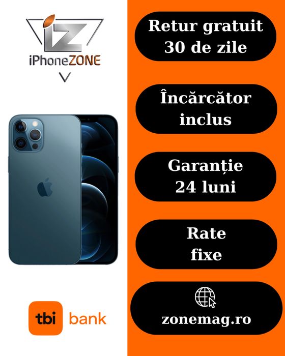 Iphone 12 Pro Max 128GB 100% Garantie Rate - zonemag.ro