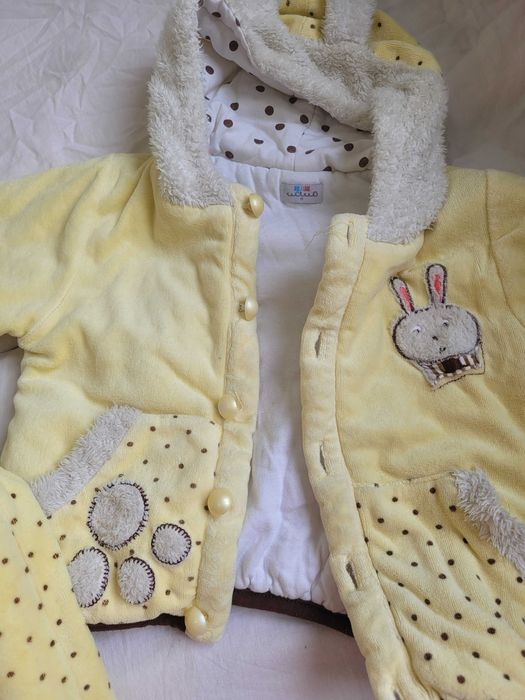 Детский комплект с утеплённой подкладкой. 100 % хб астар. Болалар учун