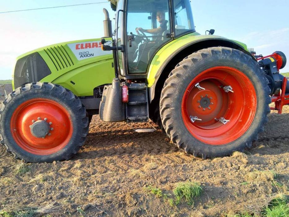 сдвояване на джанти за трактори и комбайни