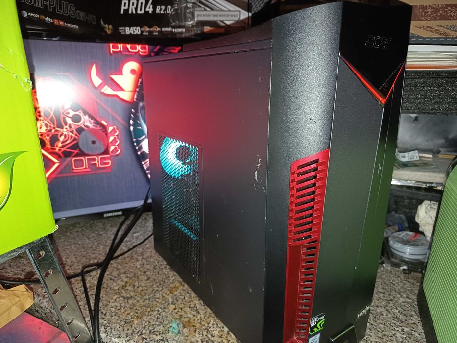 Pc gaming Acer Nitro 50-600 Core i7 8700, 16gb ddr4, GTX 1050, ssd 240 nvme