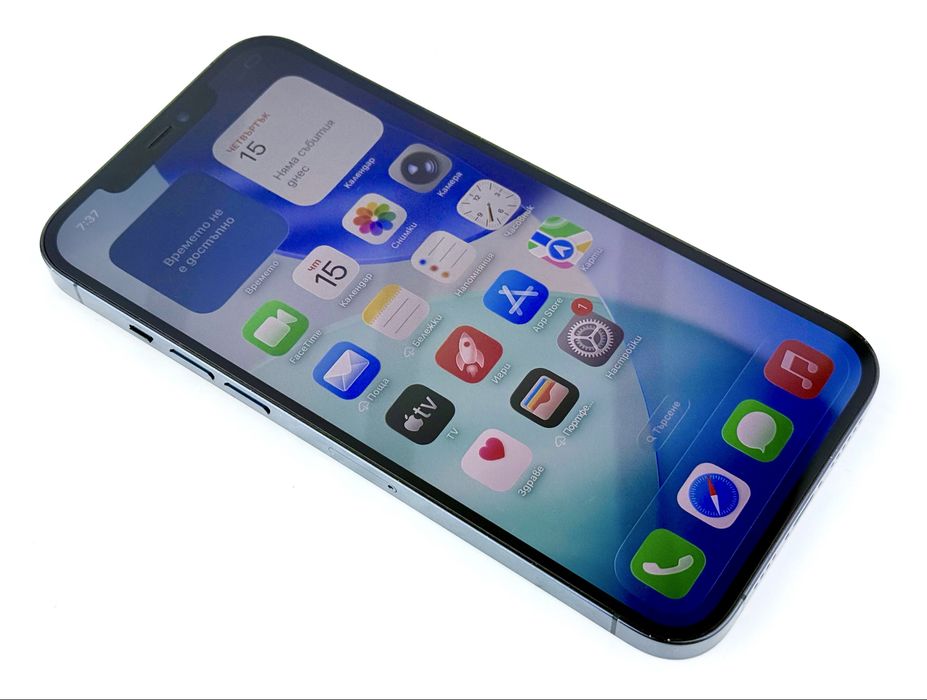 Apple iPhone 12 Pro Max 256GB Blue Отличен! Гаранция!