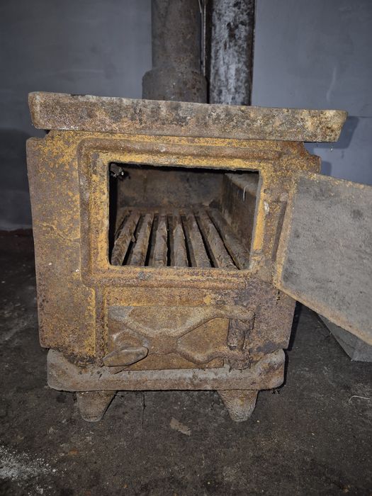 Мини печь чюгунный