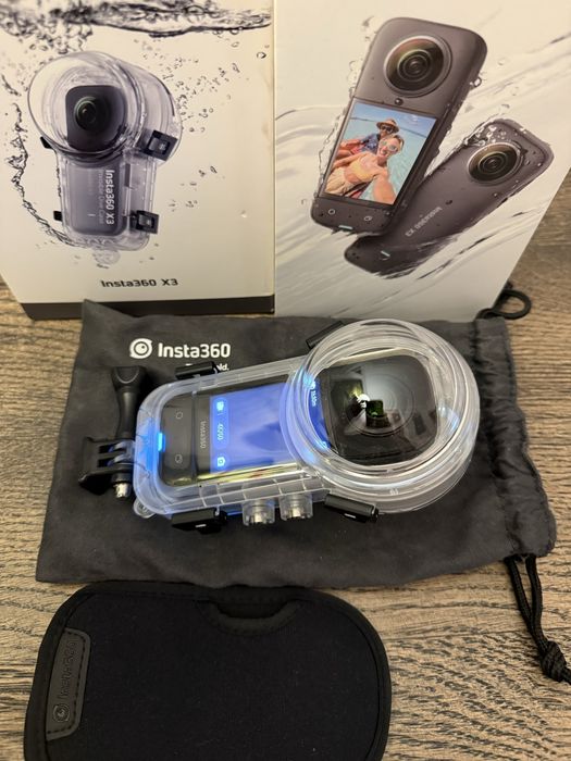 Insta 360 x3 + Dive case