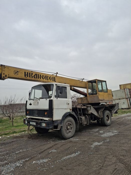 Автокран Маз Ивановец