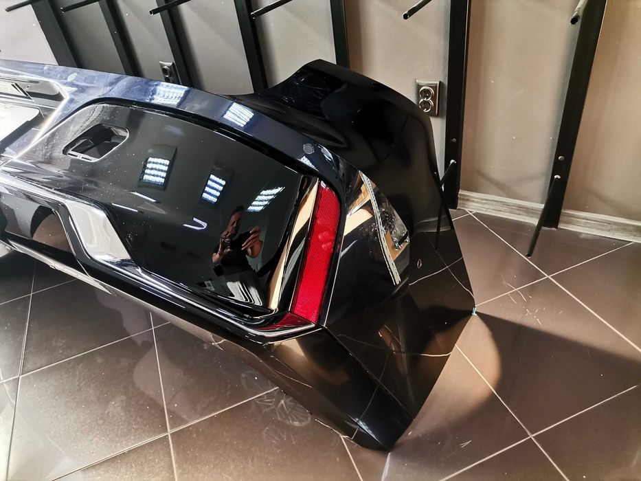 Задна Броня BMW 7 i7 G70 M Пакет БМВ Г70 и7 Комплект Хром Версия - А26