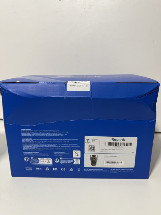 Cameră de securitate exterioară Reolink 4K, 8Mp, Wi-Fi, zoom automat