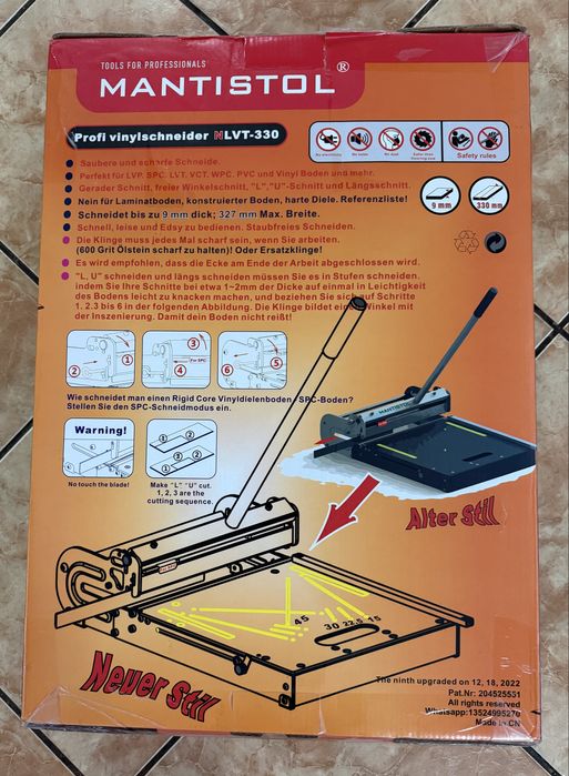 Mașină de tăiat pardoseli MANTISTOL