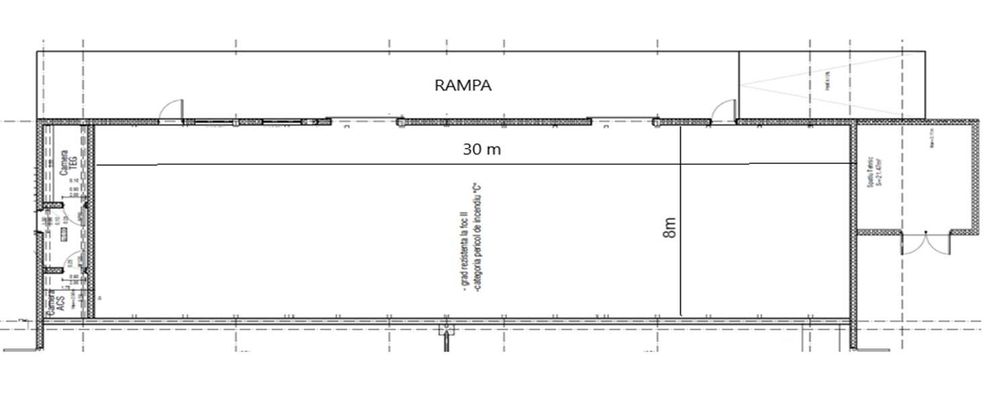 Spatiu de inchiriat Tractorul Coresi  250 mp