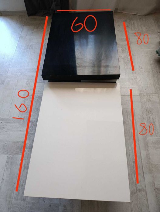 Холна маса мдф гланц