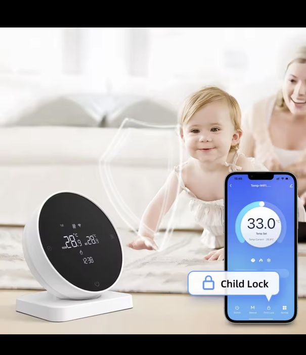 Termostat centrala wireless WiFi Tuya