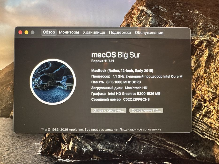 Macbook Макбук 12 (early 2015)