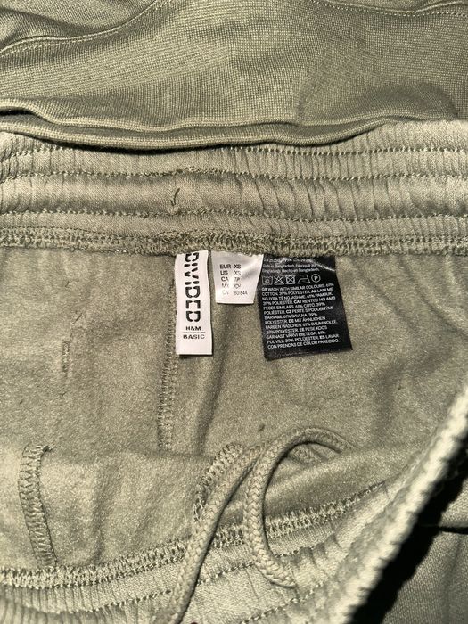 Дамски комплект горнище и долнище, H&M, цвят каки,разчер XS