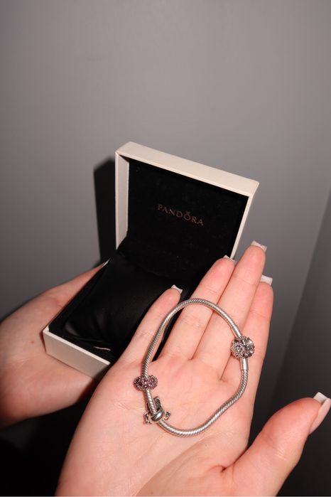 Pandora браслет с шармами