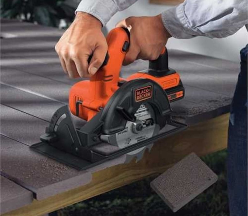 Circular Nou Black & Decker acumulator