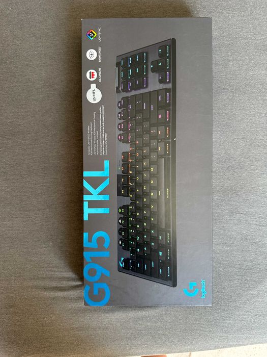 Геймърска механична клавиатура Logitech G915 TKL