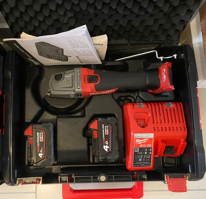 Milwaukee M18 set rotopercutor, flex, bormașină