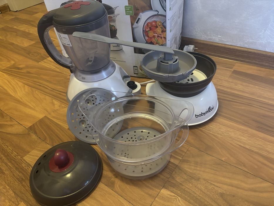 Babymoov Nutribaby Уред за готвене на пара, стерилизира и размразява