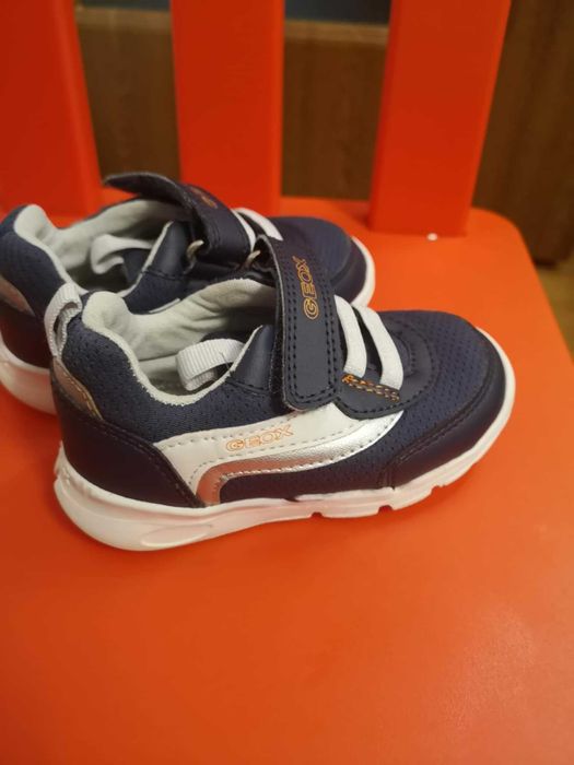 Adidași panza și piele, Geox, 21,13 cm