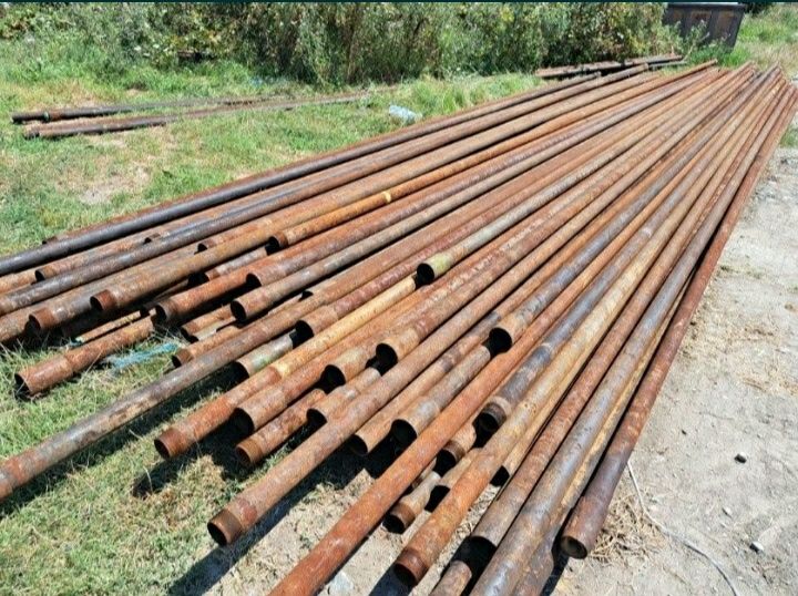 Vand țeava tubing cu mufa și filet de 9metre lungime diametru de 73si8