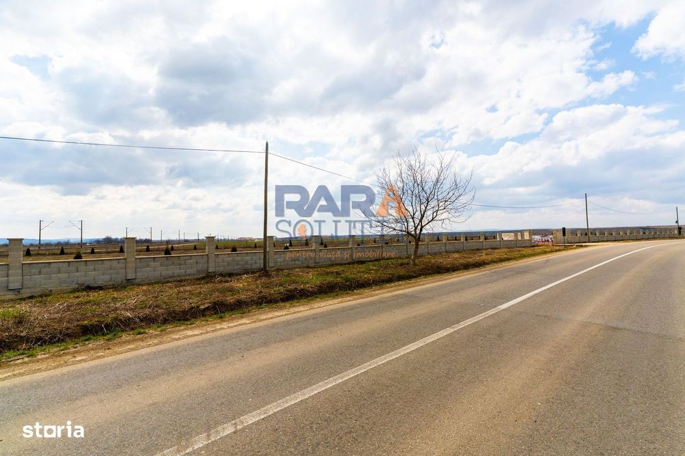 Teren 7.092 mp cu PUZ aprobat + Autorizatie / investiție autostrada A7