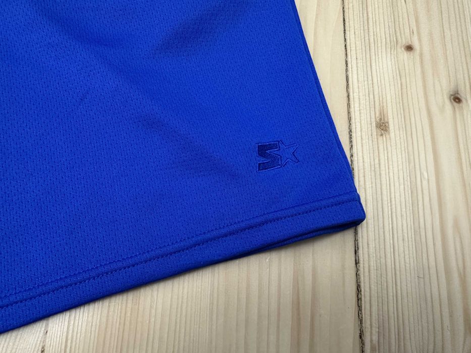 Pantaloni Scurți Starter Athletic Bărbați – Nou Fără Etichetă – Mărimea 2XL Albaștri Mesh Sală