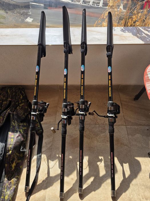 Vând 4 lansete Baracuda Storm 4005 – 4m, 200–300g