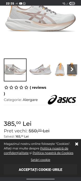 Adidas asics gel pulse 16, noi cu eticheta