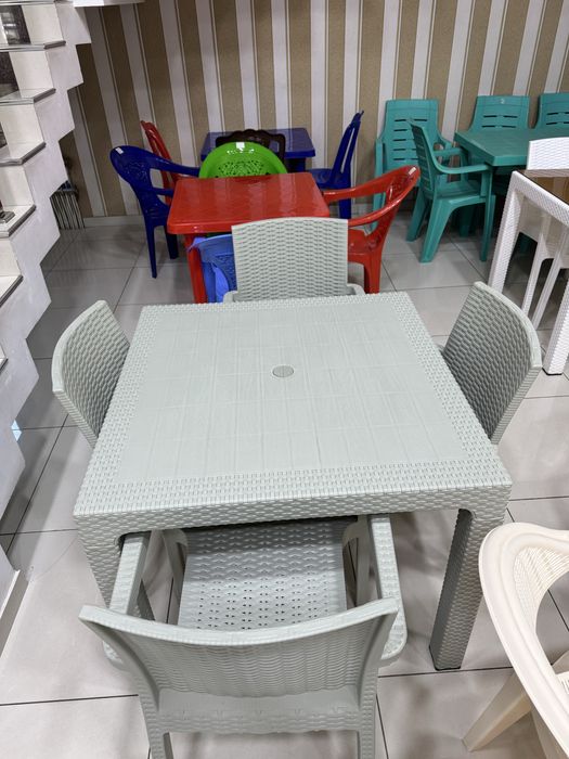 Plastmassa stol stullar