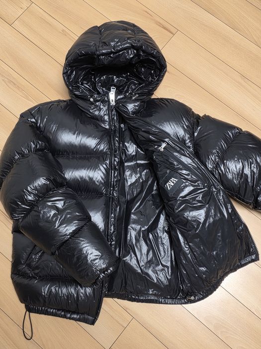 Zara Shiny Puffer jackket