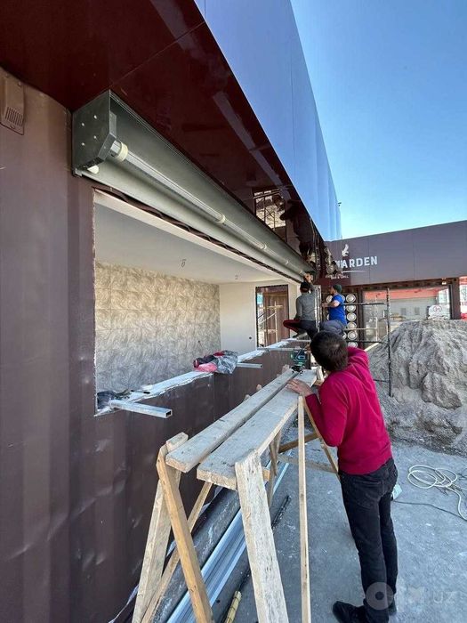 Rollstavni - Tayyorlash va o'rnatish