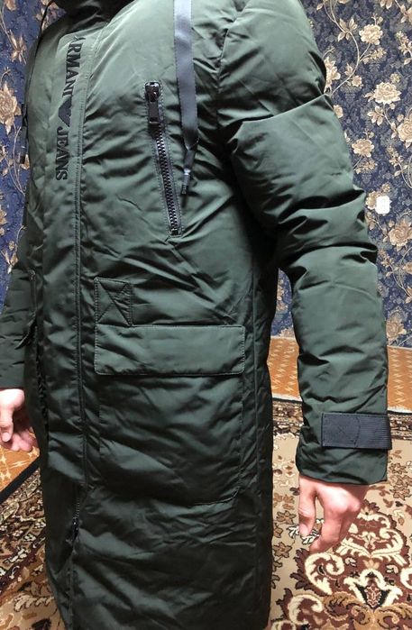 Мужская куртка зима б/у.