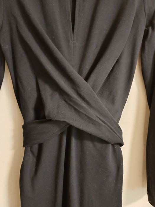 Рокля трико тъмносиня