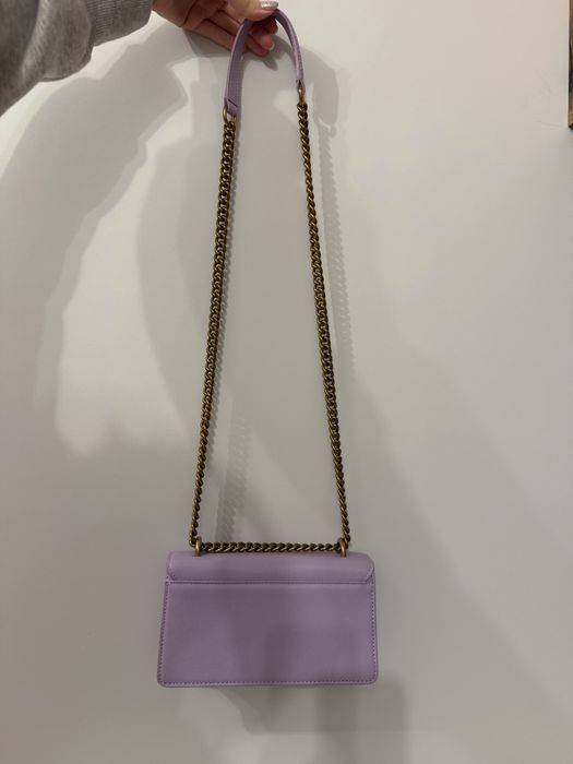 Кожена чанта Versace Jeans Couture