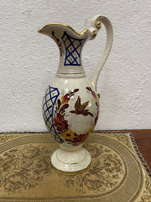 Голяма италианска кана от порцелан -ваза