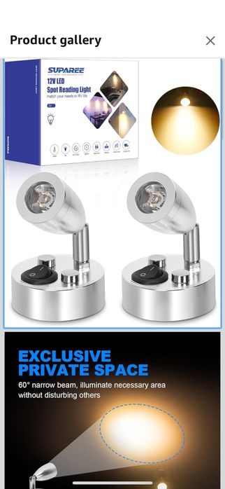 Suparee 12 v led  4 spoturi
