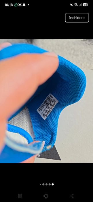 Adidași 23 cm albaștri