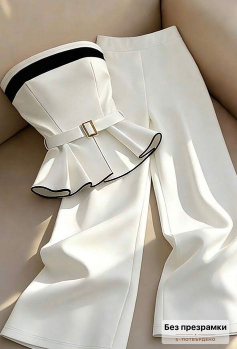 Дамски елегантен комплект от две части