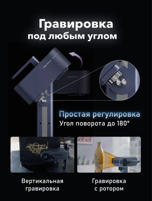 Лазерный станок LaserPecker LP4  Delux, для гравировки!e