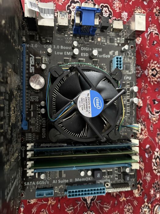 Kit placa de baza + i7 3770 + 10gb RAM+ rx480