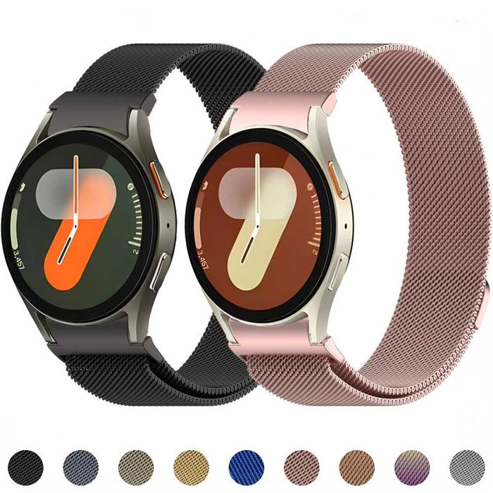 Curea metalica milanese 20mm pentru ceas Samsung Galaxy Watch 7 6 5 4