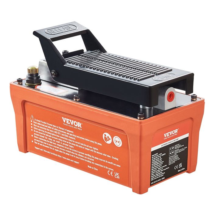 Pompa Hidraulica cu Aer 6895 Bar 1.9L teava 2m Portocaliu