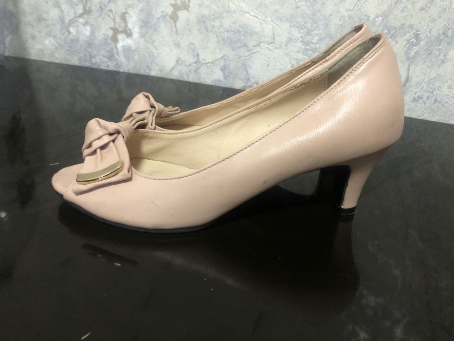 Туфли на низкой платформе