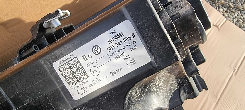 Far dreapta FULL LED Vw Golf 8 2020 2021