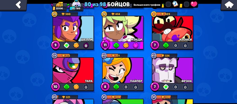 Обменяю ак в бравл старсе