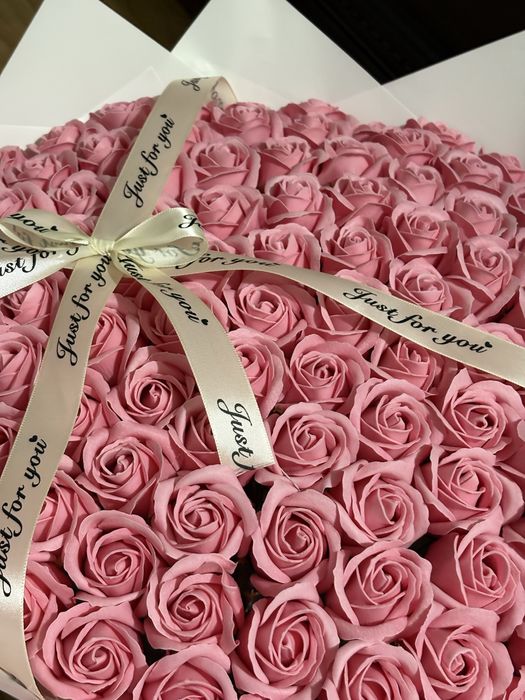 мыльные розы сатылады 101шт